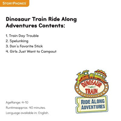 StoryPhones Pinna Disk Dinosaur Train: Ride Along Adventures