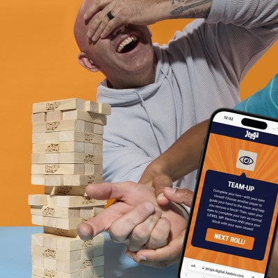 Hasbro Gaming Jenga Board Game with More Ways to Play