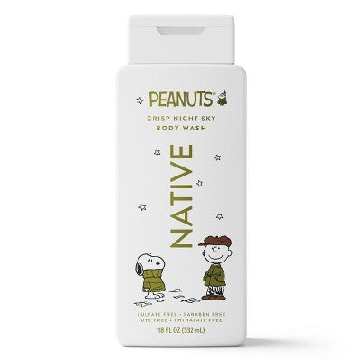 Native Peanuts Limited Edition Body Wash - Crisp Night Sky - 18 fl oz