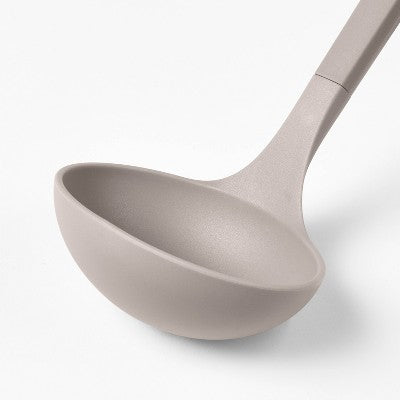 Soft Grip Nylon Ladle Slate Gray - Figmint