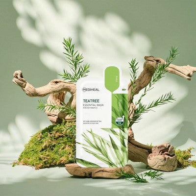 MEDIHEAL Essential Mask - Teatree - 0.81 fl oz