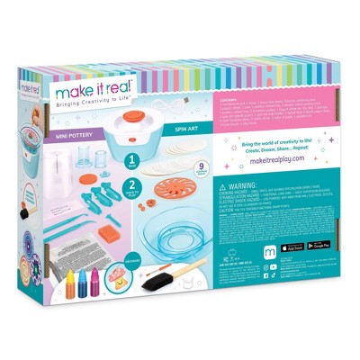 Make It Real Mini Pottery and Spin Art Studio