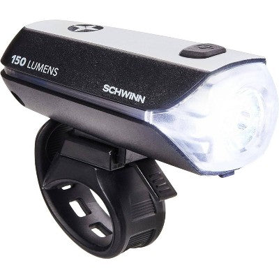 Schwinn 150 Lumen Light Set Bike Accessory Mount - Black