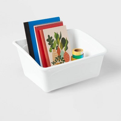 Large Storage Bin White - up&up