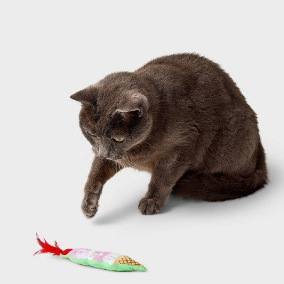 Ice Cream Cones Kicker Cat Toy - Boots & Barkley