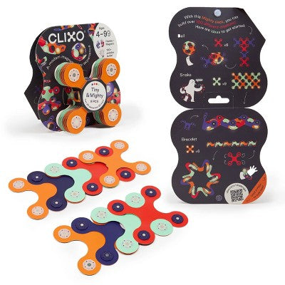 Clixo Tiny & Mighty Magnetic Building Set - Space