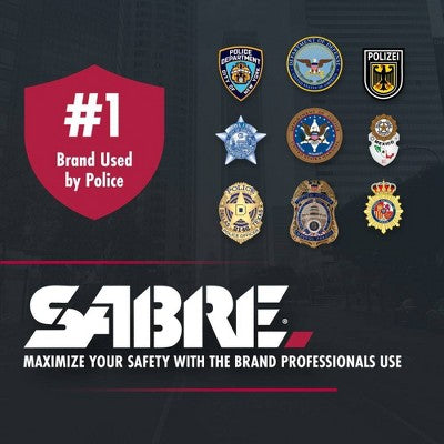 Sabre Safe Escape 3-in-1 Pepper Gel with Seatbelt Cutter and Window Breaker Cream