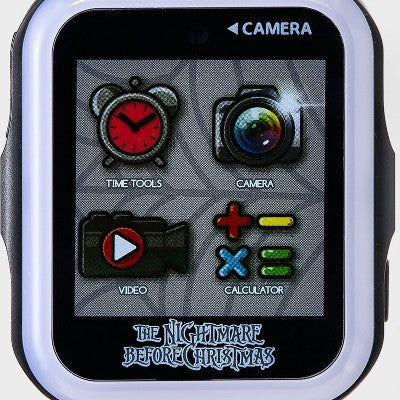Kids' The Nightmare Before Christmas Interactive Smartwatch - Black
