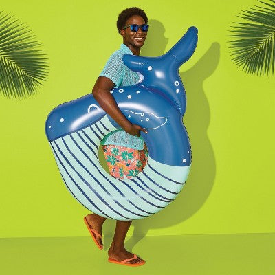 Whale Tube Water Floats and Inflatables - Sun Squad