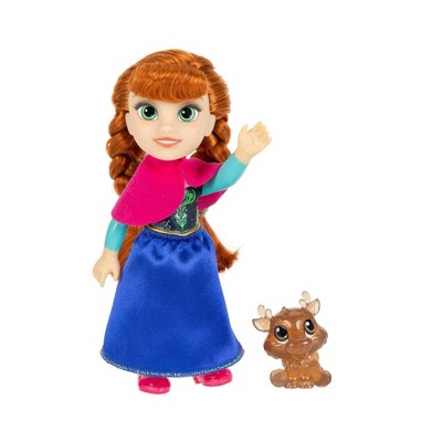 Disney Frozen 6"Petite Anna Doll & Sven Figure