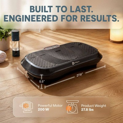 Lifepro Fitness Waver Electric Vibration Plate Exercise Machine for Full Body Workout - Black (LOCAL PICKUP ONLY)