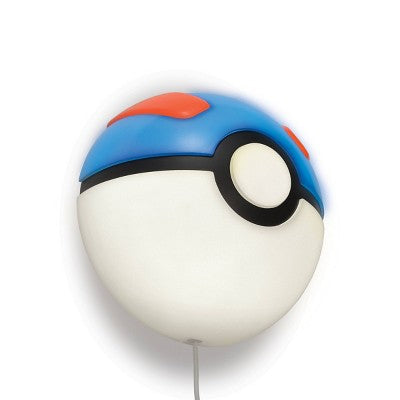 Pokemon Poke Ball Great Ball 3D Wall Light