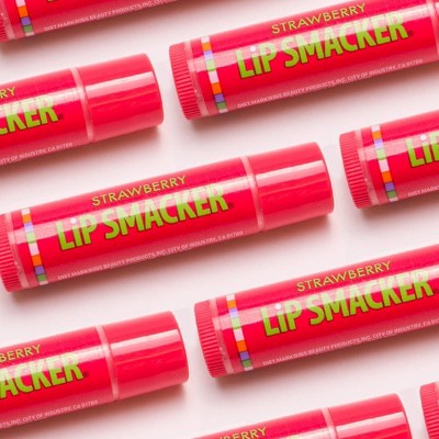 Lip Smacker Strawberry Lip Balm - 0.14oz