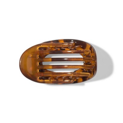 Kitsch-Mass Medium Flat Cloud Hair Claw Clip - Tortoise