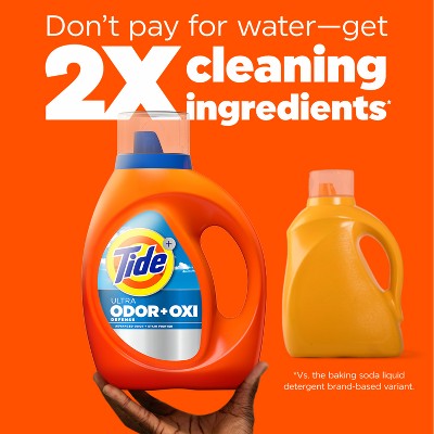 Tide Ultra Odor Defense + Oxi HE Deep Cleaning Concentrated Liquid Laundry Detergent 105 Loads - 148 fl oz