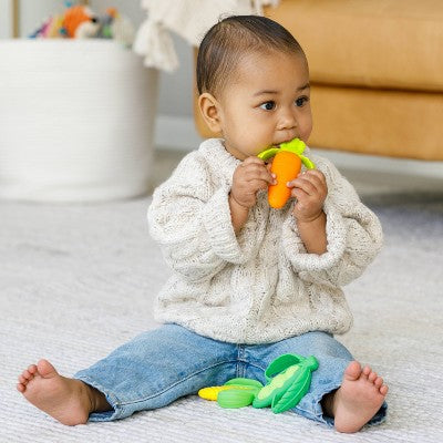 Infantino Go Gaga! Farmer's Market Teethers Gift Set - 3ct