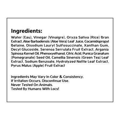 Made For Locs Vegan Apple Cider Vinegar Shampoo - 8.8 fl oz