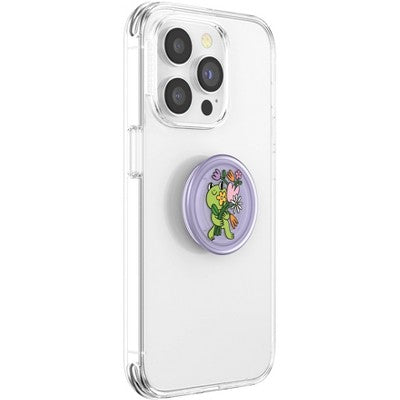 PopSockets PlantCore Translucent Cell Phone Grip & Stand - Flower Frank