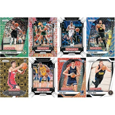 Monopoly Panini Prizm: 2024-25 NBA Basketball Trading Cards Booster Box
