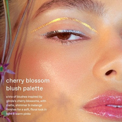 r.e.m. beauty Wicked For Good Cherry Blossom Blush Palette - Warm Coral - 0.27 fl oz - Ulta Beauty: Brightening, Cheek Application, Buildable Coverage