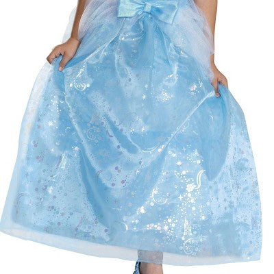 Disney Princess Kids' Cinderella Deluxe Costume Dress Light Blue 7-8 (LOCAL PICKUP ONLY)