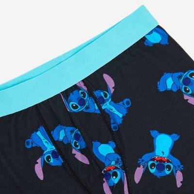 Men's Lilo & Stitch Boxer Briefs - Black XL