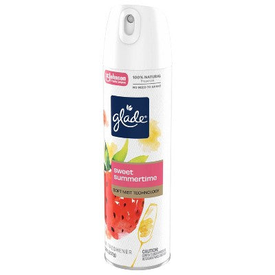 Glade Aerosol Air Fresheners - Sweet Summertime - 7.3oz