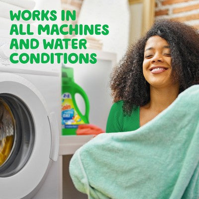 Gain + Ultra Oxi Waterfall Delight HE Deep Cleaning Concentrated Liquid Laundry Detergent 134 Loads - 194 fl oz (LOCAL PICKUP ONLY)