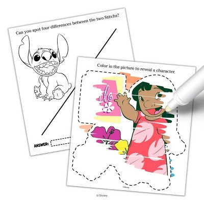 Disney Lilo & Stitch Imagine Ink Book
