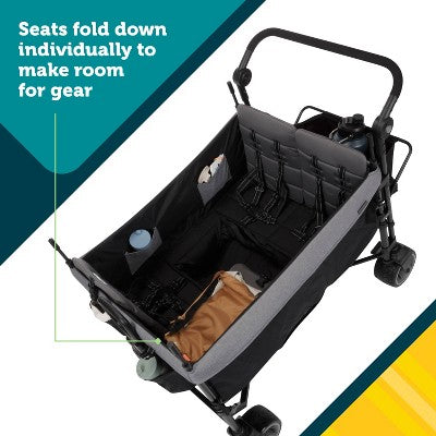 Safety 1st Summit Quad Stroller Wagon - Gray Harbor (LOCAL PICKUP ONLY)