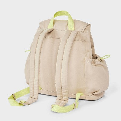 Kids' Canvas Drawstring Backpack - Cat & Jack Tan