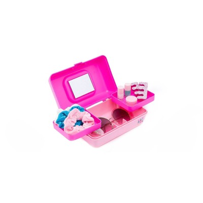 Caboodles Pretty In Petite Makeup Organizer - Hot Pink On Rose