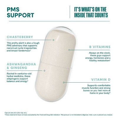 HABIT PMS Support Capsules - 60ct