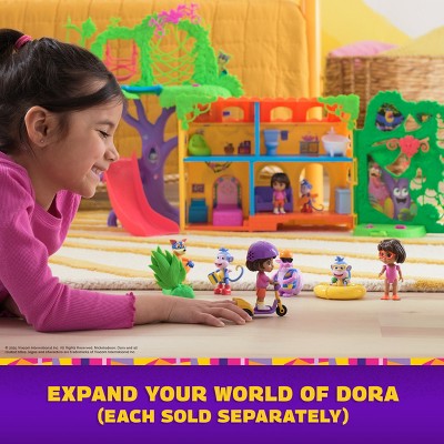 Dora Explore & Play Rainforest Casita Playset, Dora & Boots Figures, Furniture, Sound Fx (LOCAL PICKUP ONLY)