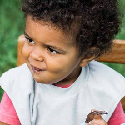 green sprouts 3pk Stay-Dry Pull-over Toddler Bib - Aqua Set