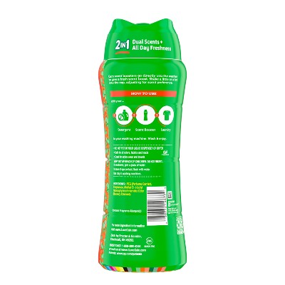 Gain Apple Mango Tango Beads Scent Boosters - 21.1oz: Bleach-Free, Odor Control, Spill-Resistant Lid