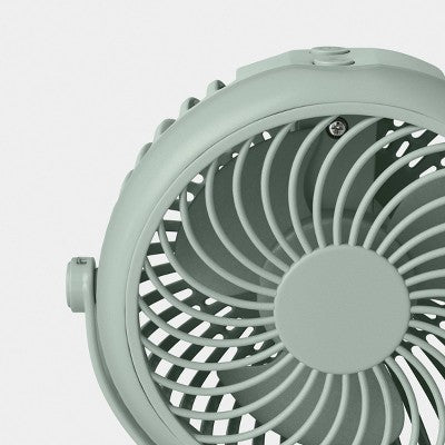 Tripod Flexible Portable Fan Green - Dealworthy