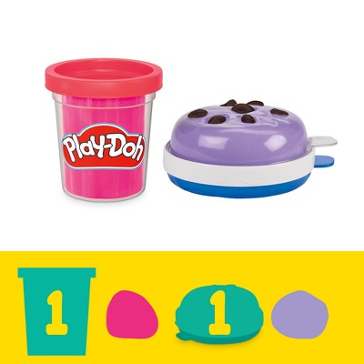 Play-Doh Treats to Go Cookie Combo Playset 2oz Cans Basket Stuffers Ages 3 and Up
