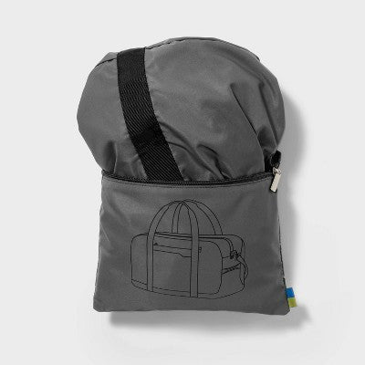 Packable 100L Duffel Bag - Open Story Gray: Travel Luggage, Water-Resistant