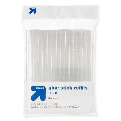 30ct Mini Glue Gun Stick Refills - up & up