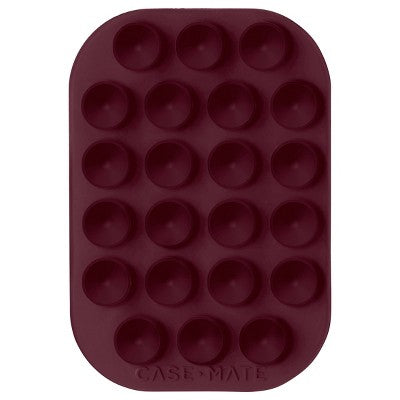 Case-Mate Adhesive Suction Mount - Burgundy
