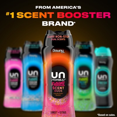 Downy Unstopables Fusions Sunset & Citrus Laundry Additive Beads - 10.7oz