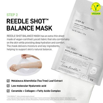 VT Cosmetics Reedle Shot 100 2-Step Sheet Mask