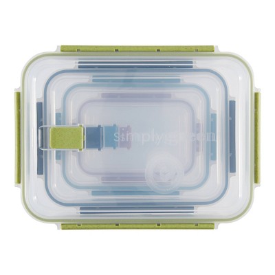 Simply Green Eco Click Food Storage Container Sets - 4pc