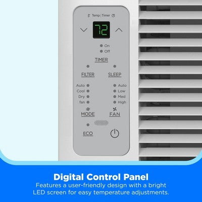 Midea 5,000 BTU EasyCool Window Air Conditioner with Remote, Cools, Circulates and Dehumidifies up to 150 Sq. Ft. (LOCAL PICKUP ONLY)