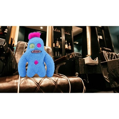 Fuggler 9" Hairy Fuggs Sasquoosh Tuft Blue Stuffed Animal