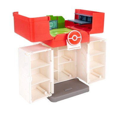 Pokemon Play 'N' Display Case with Pikachu & Sprigatito Action Figure