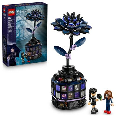 LEGO Wednesday Black Dahlia Flower Building Toy 76784