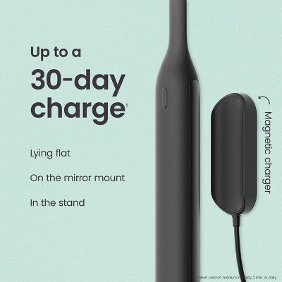 quip Ultra Next Generation Smart Sonic Electric Toothbrush - Onyx