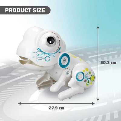 ROBO FROG Interactive Remote Control Toy with Tongue Flick Action, Catch Coins Game, Sound Effects and Target Board